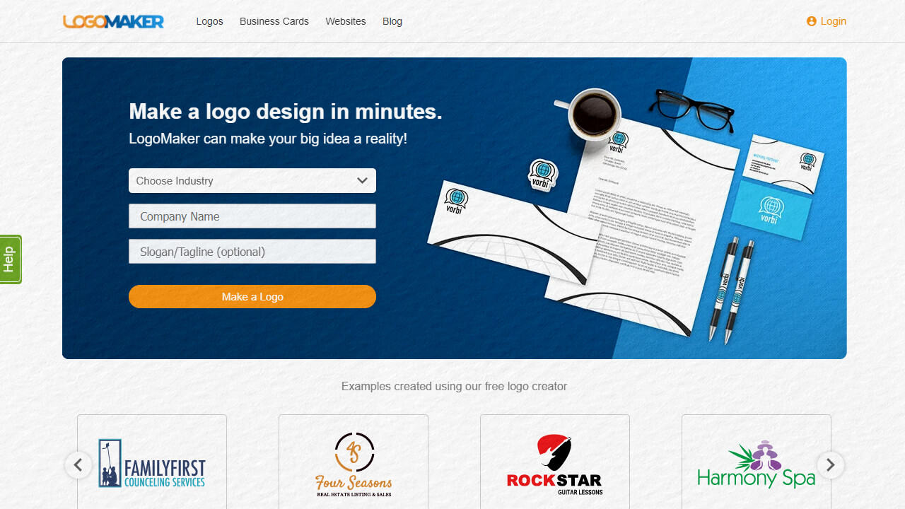 Thiết kế logo online miễn phí bằng LogoMaker