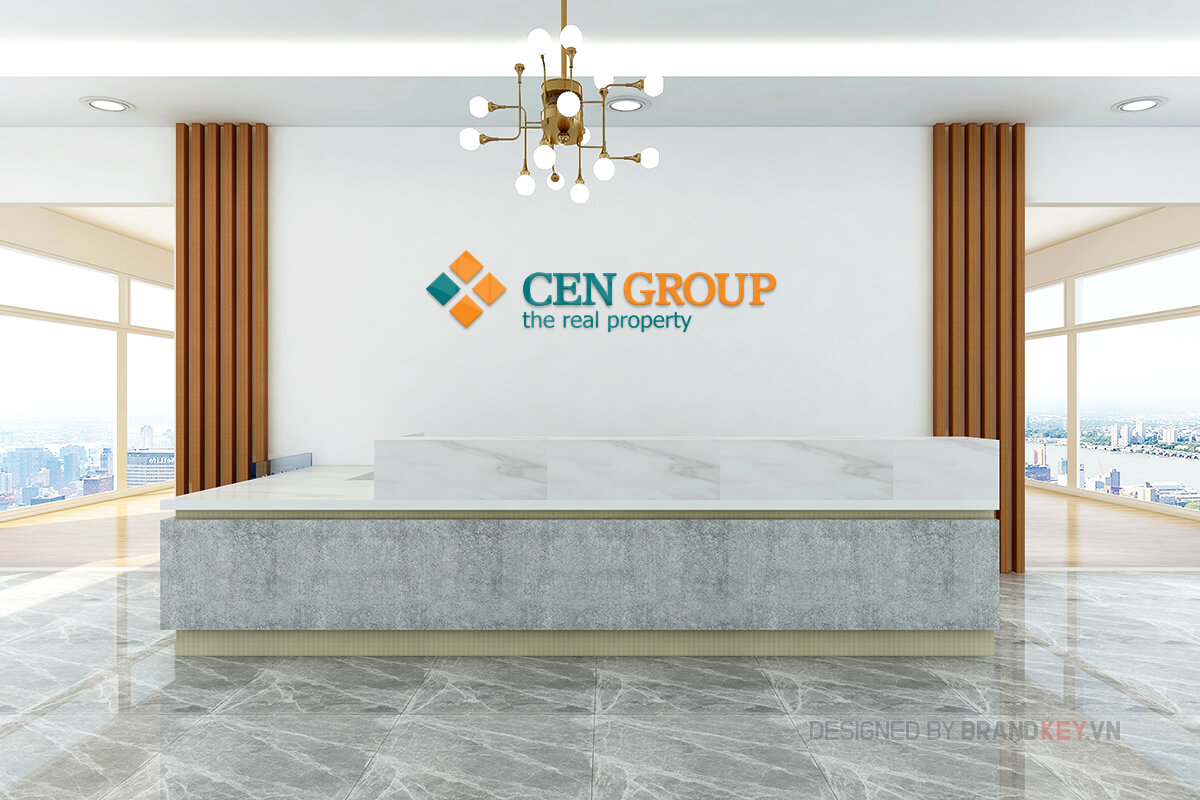 Thiết kế bộ nhận diện thương hiệu bất động sản CenGroup