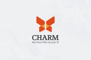 Thiết kế logo nha khoa thẩm mỹ quốc tế Charm