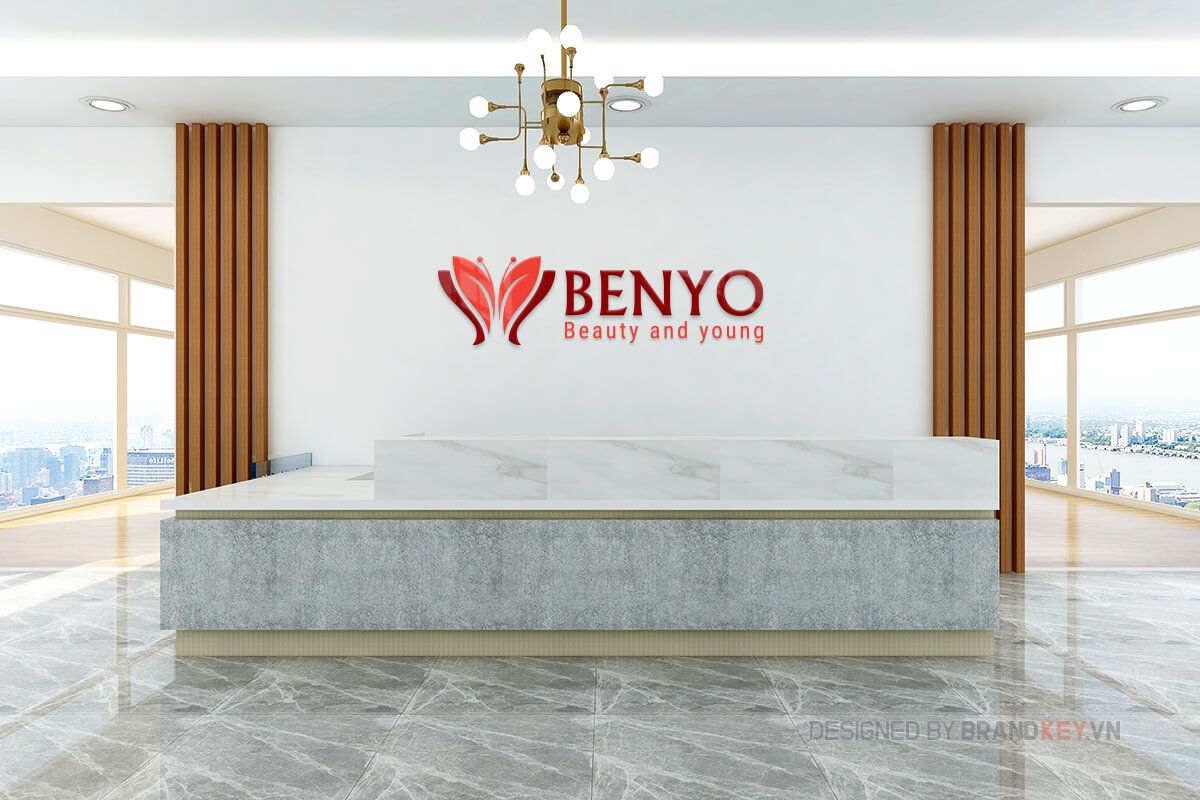 Thiết kế logo mỹ phẩm Benyo