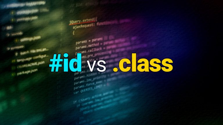 id và class trong HTML-CSS
